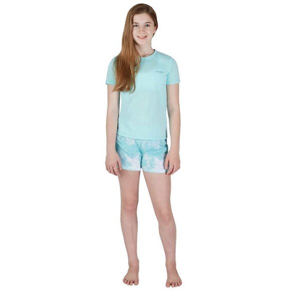 NEW Eddie Bauer Girls 4-Piece Pajama / Pyjama / Pj Set - Picture 2 of 4